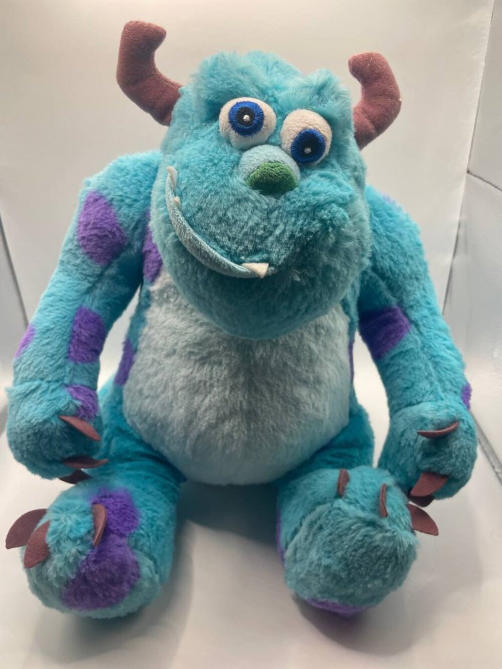 Disney Pixar Sulley Plush Toy - Monsters Inc Blue Stuffed Animal